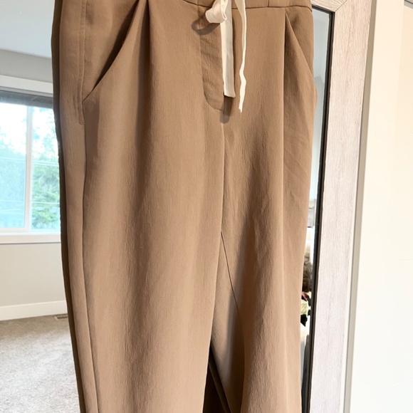 Wilfred paper bag crepe dress pant, size 6 - Picture 2 of 5